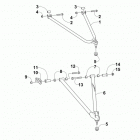 M 8000 HCR 153 GREEN Подвеска передняя