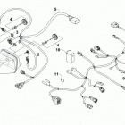 LYNX 2000 LT BLACK Фара головного света