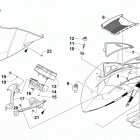 M 8000 KINCAID LTD 153 ORANGE Ветровое стекло и панель инструментов