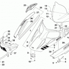 BEARCAT 2000 XT RUSSIAN BLUE Капот,ветровое стекло и бампер