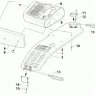 BEARCAT 2000 XT BLUE Защита ремня