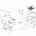 ZR 6000 SNO PRO RR GREEN Ветровое стекло и панель инструментов