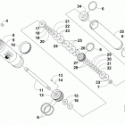 M 8000 SNO PRO LTD ES 153 ORANGE Задняя подвеска ,задний амортизатор