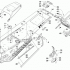 M 8000 SNO PRO LTD ES 162 GREEN Тунель ,задний бампер и брызговик