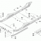 SR VIPER X-TX LE 141 ORANGE Рельс скольжения и гусеница