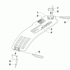BEARCAT 5000 XT RUSSIAN BLUE Защита ремня