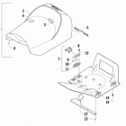 BEARCAT 5000 XT BLUE Переднее сиденье