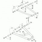 BEARCAT 5000 XT BLUE Подвеска передняя