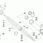 SR VIPER R-TX SE 129 RED Задняя подвеска ,задний амортизатор