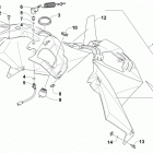 M 8000 KINCAID LTD 153 ORANGE Панель приборов