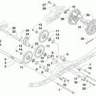 SR VIPER L-TX DX 137 RED Вспомогательные колеса