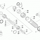 SR VIPER R-TX DX RED Передний амортизатор