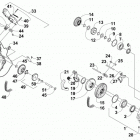 M 9000 SNO PRO LTD 162 ORANGE EARLY BUILD Картер