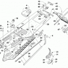 SR VIPER M-TX SE 153 BLUE Тунель ,задний бампер и брызговик