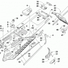 SR VIPER L-TX SE 137 BLUE Тунель ,задний бампер и брызговик