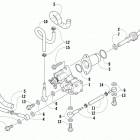 M 8000 SNO PRO LTD ES 153 ORANGE Масляный насос
