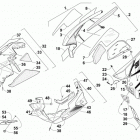 SR VIPER R-TX LE 129 ORANGE Поддон и обтекатели