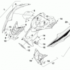 SR VIPER M-TX SE 162 RED Капот