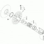 BEARCAT 5000 XT BLUE Привод сцепления