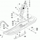BEARCAT 5000 XT BLUE Лыжа
