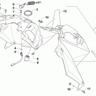 SR VIPER R-TX LE 129 BLUE Панель приборов