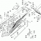 SR VIPER X-TX LE 141 ORANGE Тунель ,задний бампер и брызговик