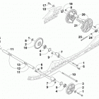 SR VIPER X-TX LE 141 ORANGE Вспомогательные колеса