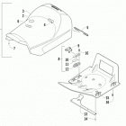 BEARCAT 5000 XT LTD BLACK Переднее сиденье