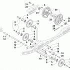 SR VIPER R-TX SE 129 RED Вспомогательные колеса