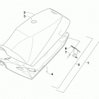M 8000 SNO PRO LTD ES 153 ORANGE Сидение