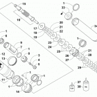 SR VIPER M-TX LE 162 ORANGE Передний амортизатор