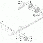 SR VIPER M-TX SE 153 BLUE Вспомогательные колеса