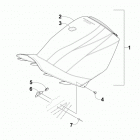 M 8000 MCCLURE LTD 153 ORANGE Сидение