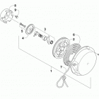 M 8000 SNO PRO LTD ES 153 ORANGE Ручной стартер