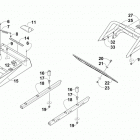 BEARCAT 5000 XT BLUE Задний бампер ,багажник