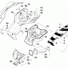 M 8000 KINCAID LTD 153 ORANGE Капот и воздуховоды