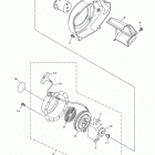 SRX120 SRX120FL Air shroud starter