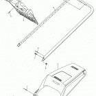 SRVIPER_L TX DX SR10LDFR/SR10LDFB Бампер, Багажник. Брызговик