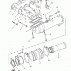WAVERUNNER FX HO FB1800P Выхлопная система 1