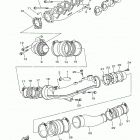 WAVERUNNER V1 VX1100EP Выхлопная система 1