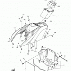 WAVERUNNER V1 SPORT VX1100DP Капот