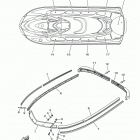 WAVERUNNER V1 VX1100EP Фальшборт и маты