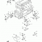 WAVE RUNNER FX SHO FA1800P Крепление двигателя