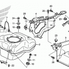 TRX500FA7 Топливный бак
