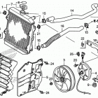 TRX420FA1 Радиатор