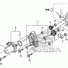 TRX500FA5 Control motor