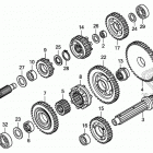 TRX500FM5 Трансмиссия