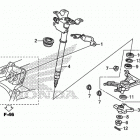 TRX500FM5 Рулевой вал