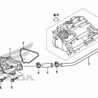 TRX420FA5 Крышка водяной помпы