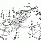 TRX500FM5 Топливный бак